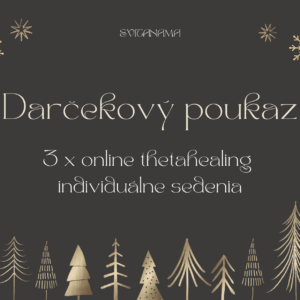 Darčekový poukaz - Thetahealing